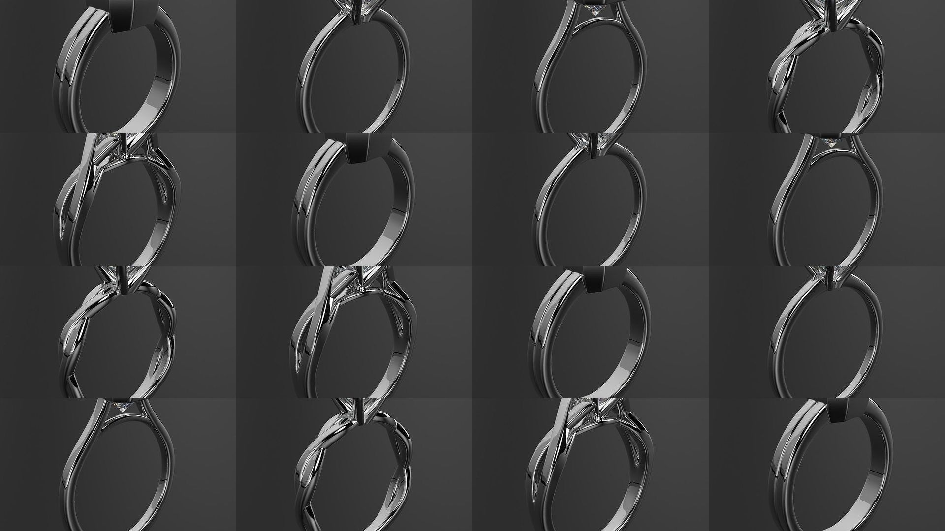 2024 B04 1-500 Engagement Rings 3D Model Collection-451 Files _7