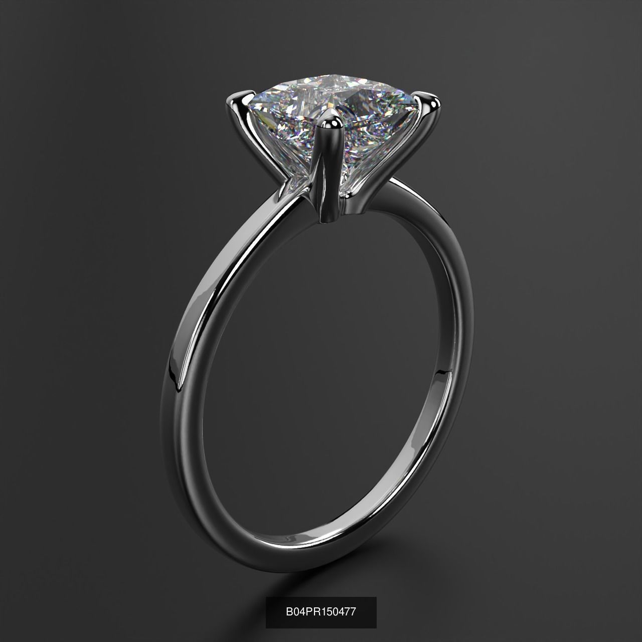 2024 B04 1-500 Engagement Rings 3D Model Collection-451 Files _172