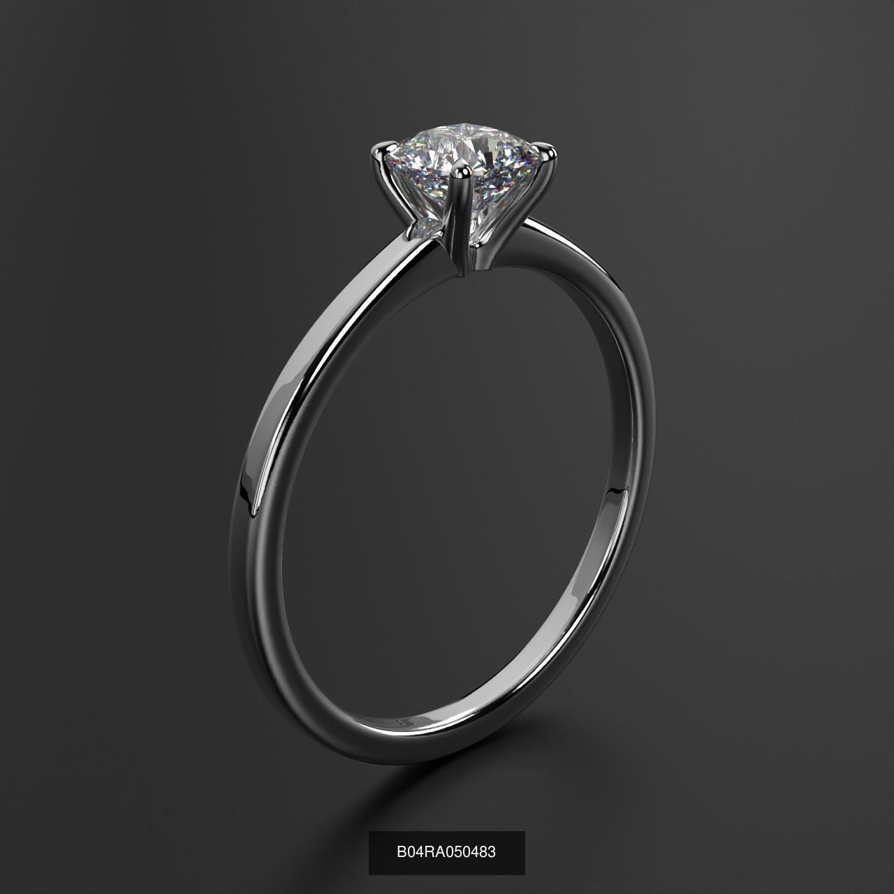2024 B04 1-500 Engagement Rings 3D Model Collection-451 Files _142