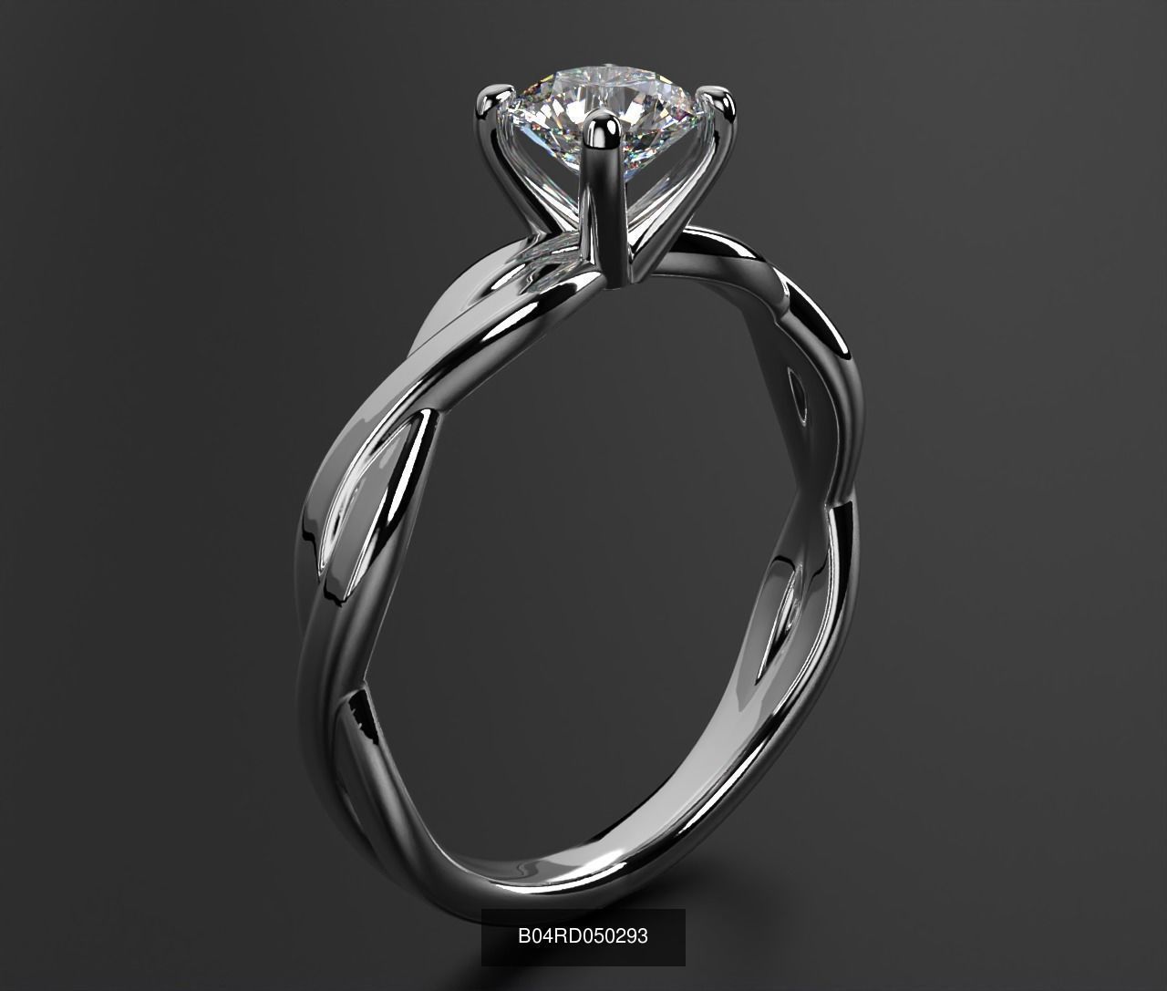 2024 B04 1-500 Engagement Rings 3D Model Collection-451 Files _94
