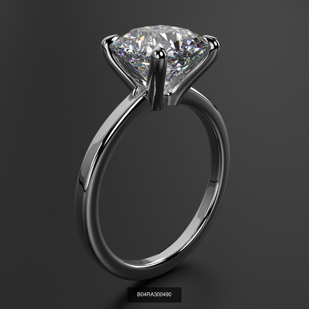 2024 B04 1-500 Engagement Rings 3D Model Collection-451 Files _107