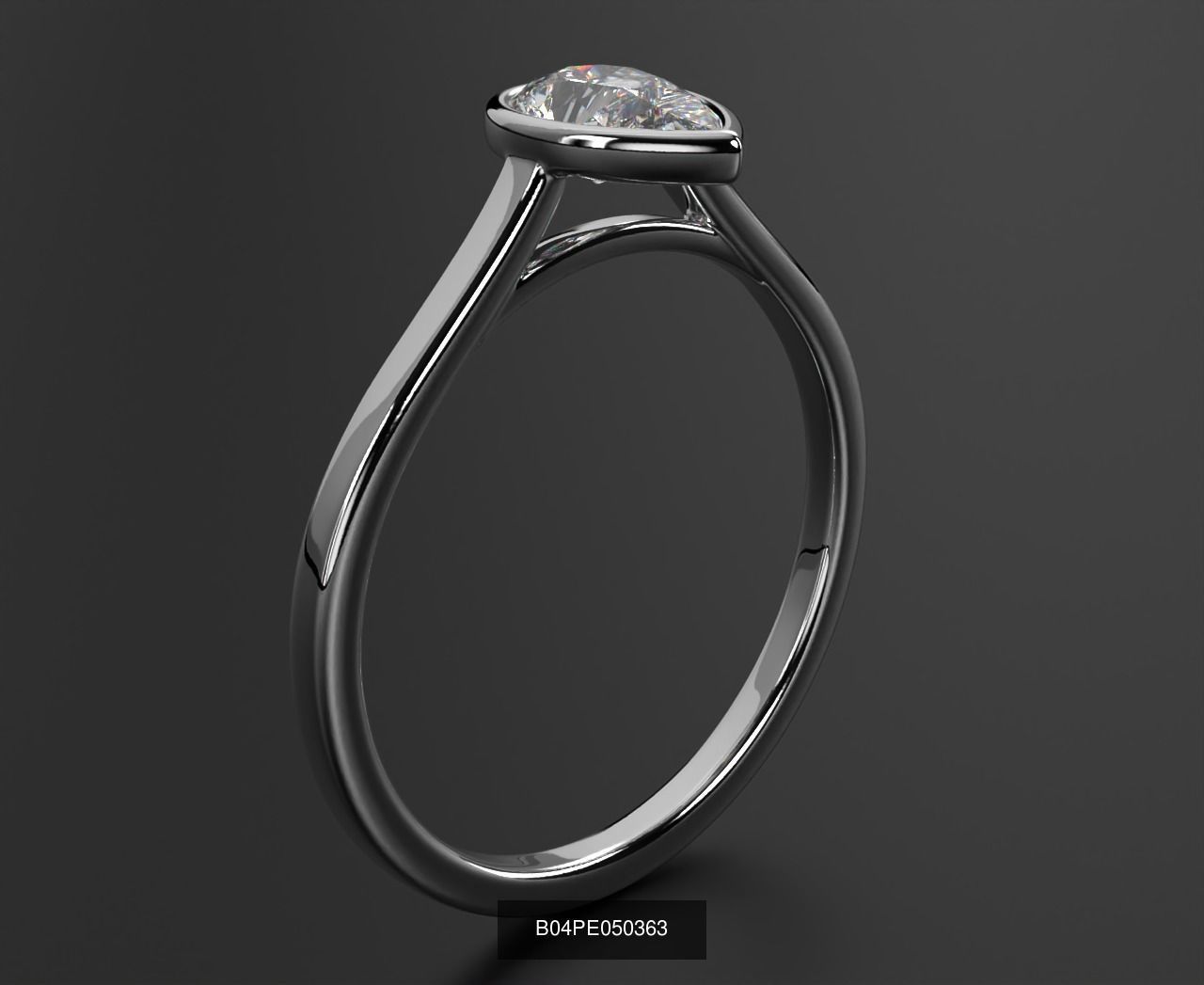 2024 B04 1-500 Engagement Rings 3D Model Collection-451 Files _243