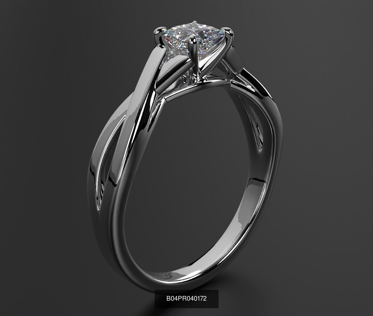 2024 B04 1-500 Engagement Rings 3D Model Collection-451 Files _200