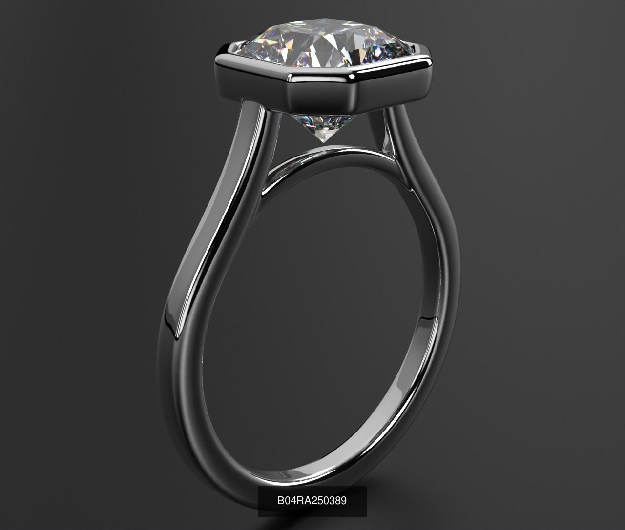 2024 B04 1-500 Engagement Rings 3D Model Collection-451 Files _113