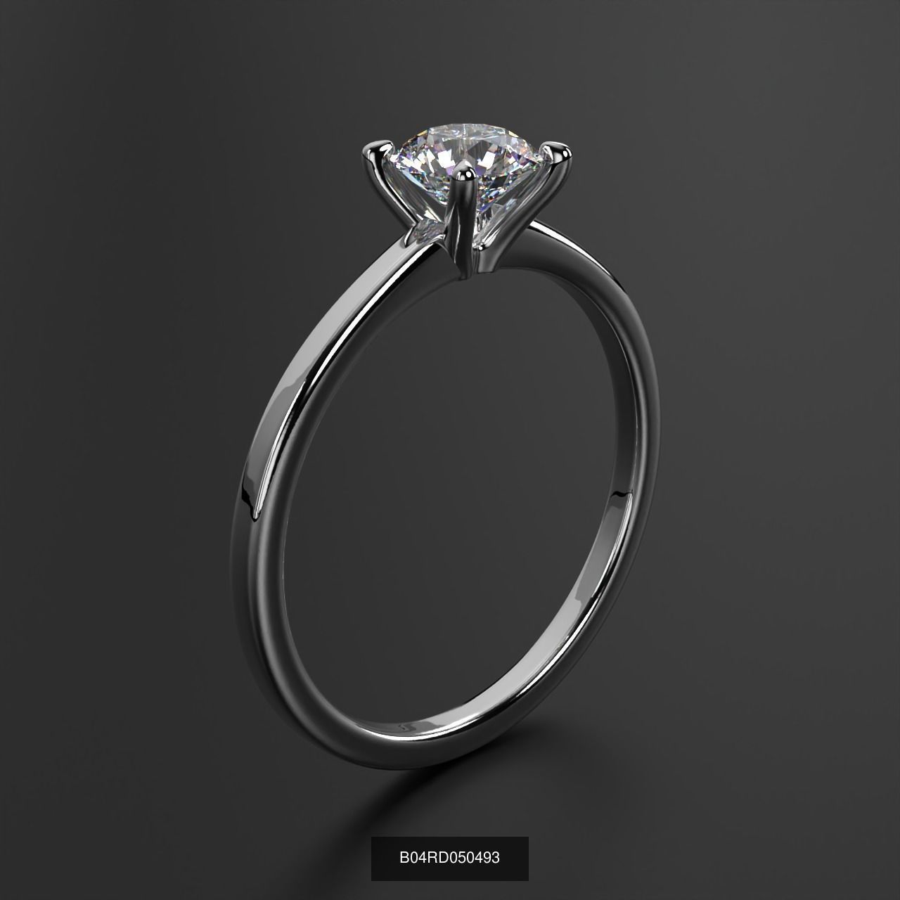 2024 B04 1-500 Engagement Rings 3D Model Collection-451 Files _92