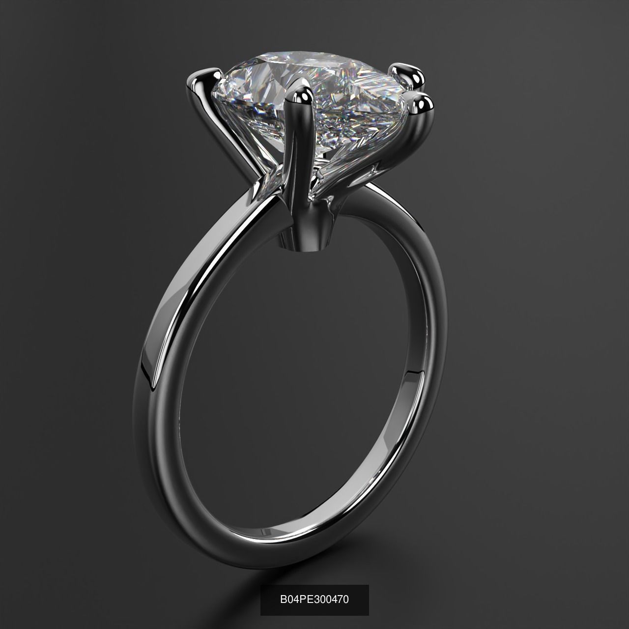 2024 B04 1-500 Engagement Rings 3D Model Collection-451 Files _207