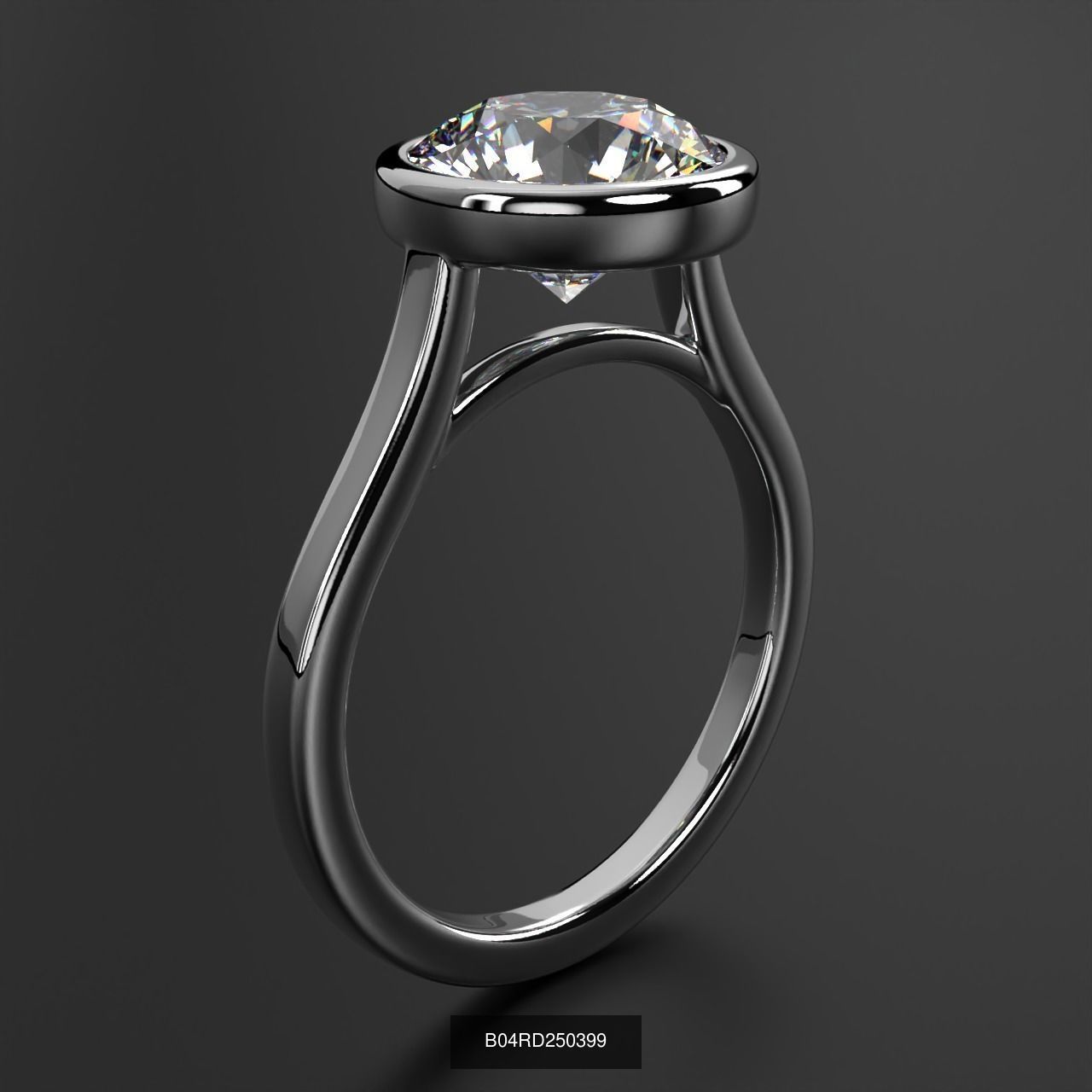 2024 B04 1-500 Engagement Rings 3D Model Collection-451 Files _42