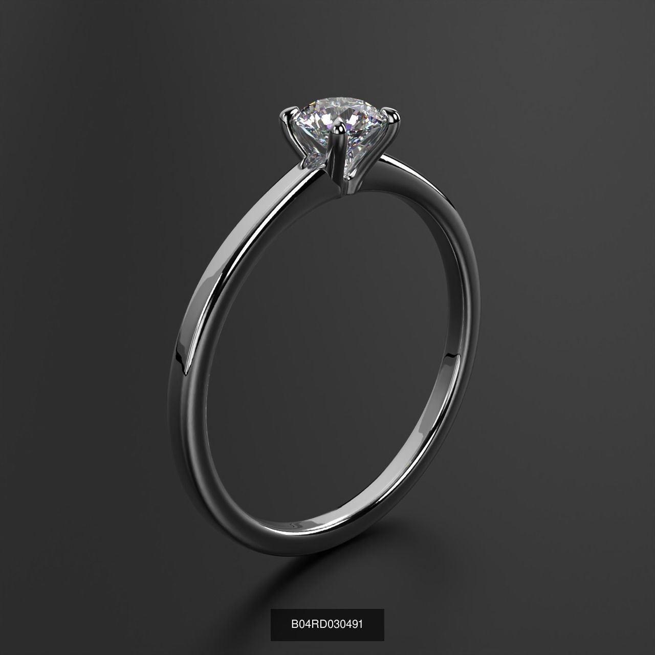2024 B04 1-500 Engagement Rings 3D Model Collection-451 Files _102