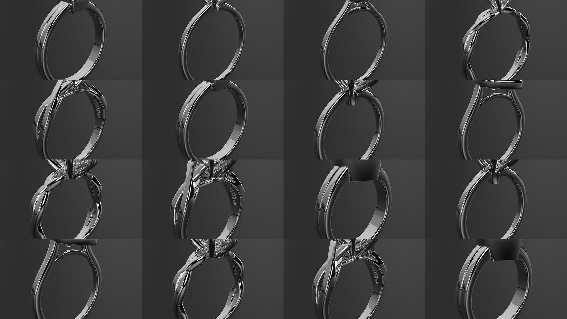 2024 B04 1-500 Engagement Rings 3D Model Collection-451 Files _17