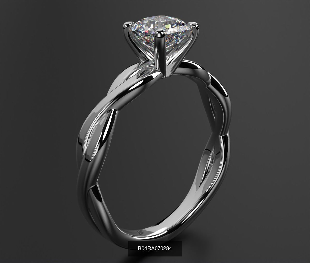 2024 B04 1-500 Engagement Rings 3D Model Collection-451 Files _139