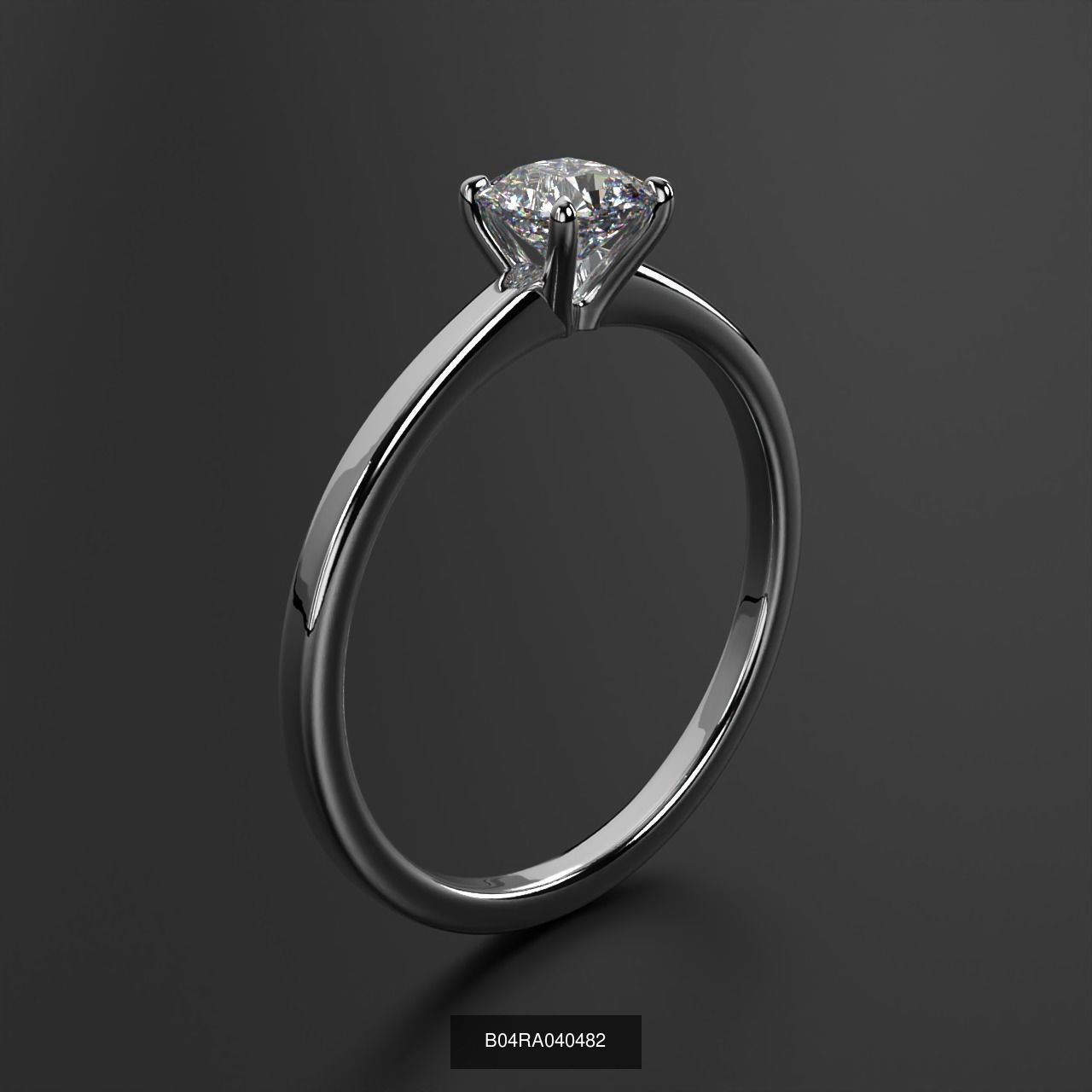 2024 B04 1-500 Engagement Rings 3D Model Collection-451 Files _147