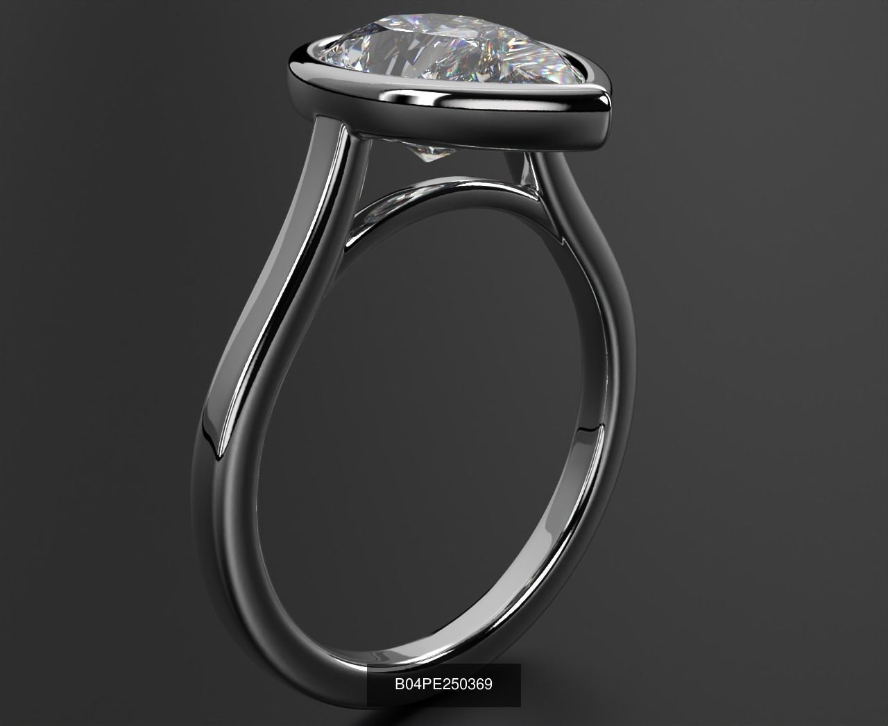 2024 B04 1-500 Engagement Rings 3D Model Collection-451 Files _213