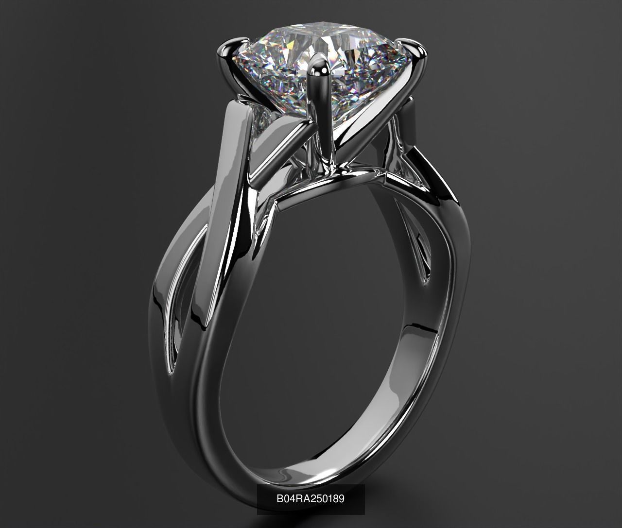 2024 B04 1-500 Engagement Rings 3D Model Collection-451 Files _115