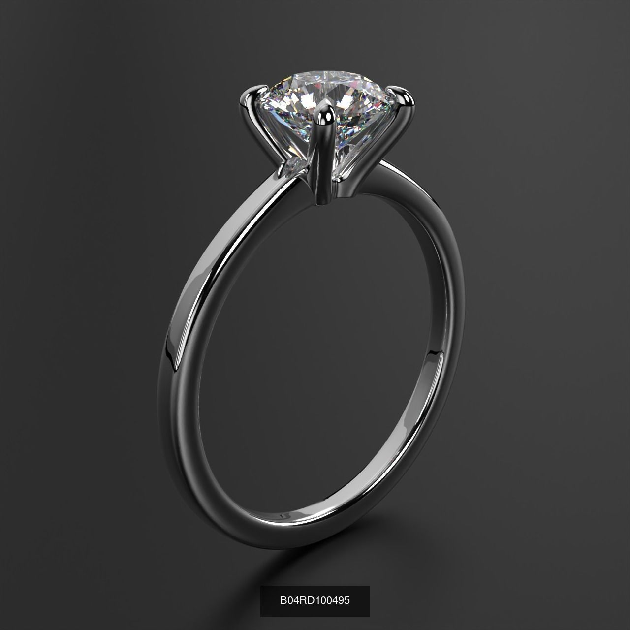 2024 B04 1-500 Engagement Rings 3D Model Collection-451 Files _82
