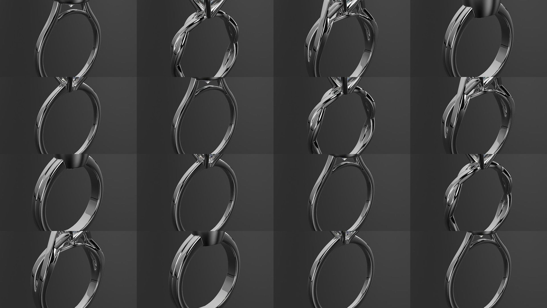 2024 B04 1-500 Engagement Rings 3D Model Collection-451 Files _1