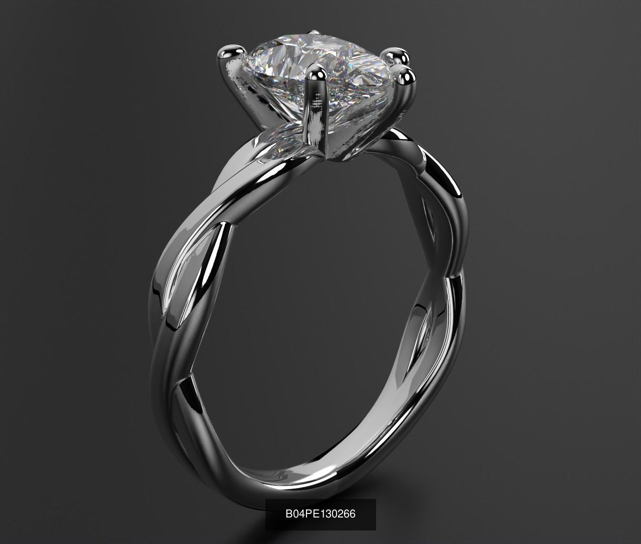 2024 B04 1-500 Engagement Rings 3D Model Collection-451 Files _229