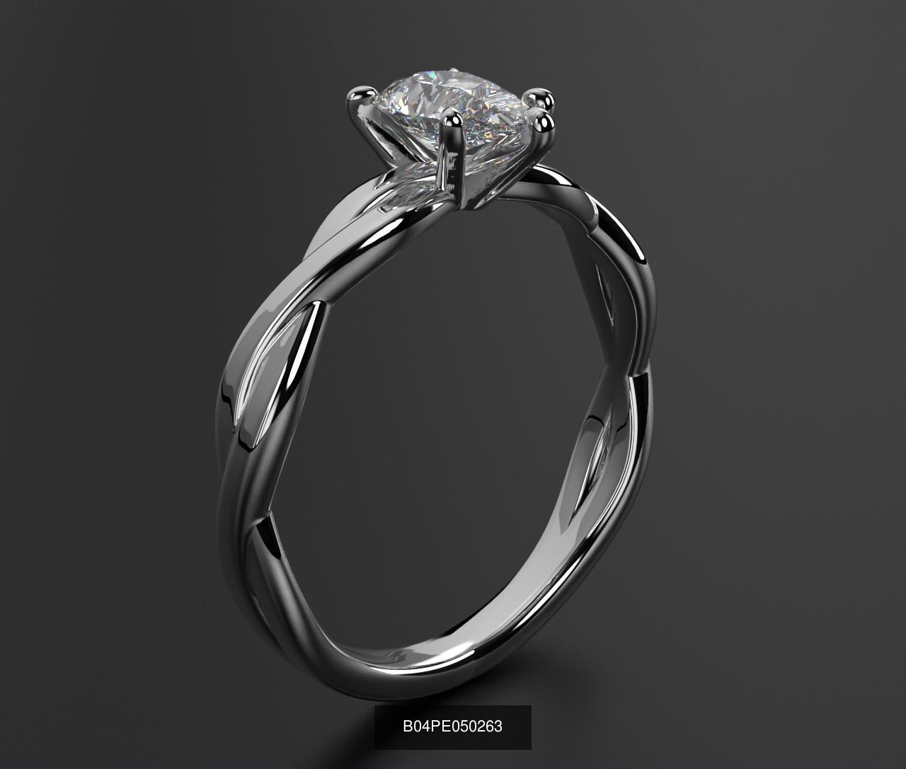 2024 B04 1-500 Engagement Rings 3D Model Collection-451 Files _244