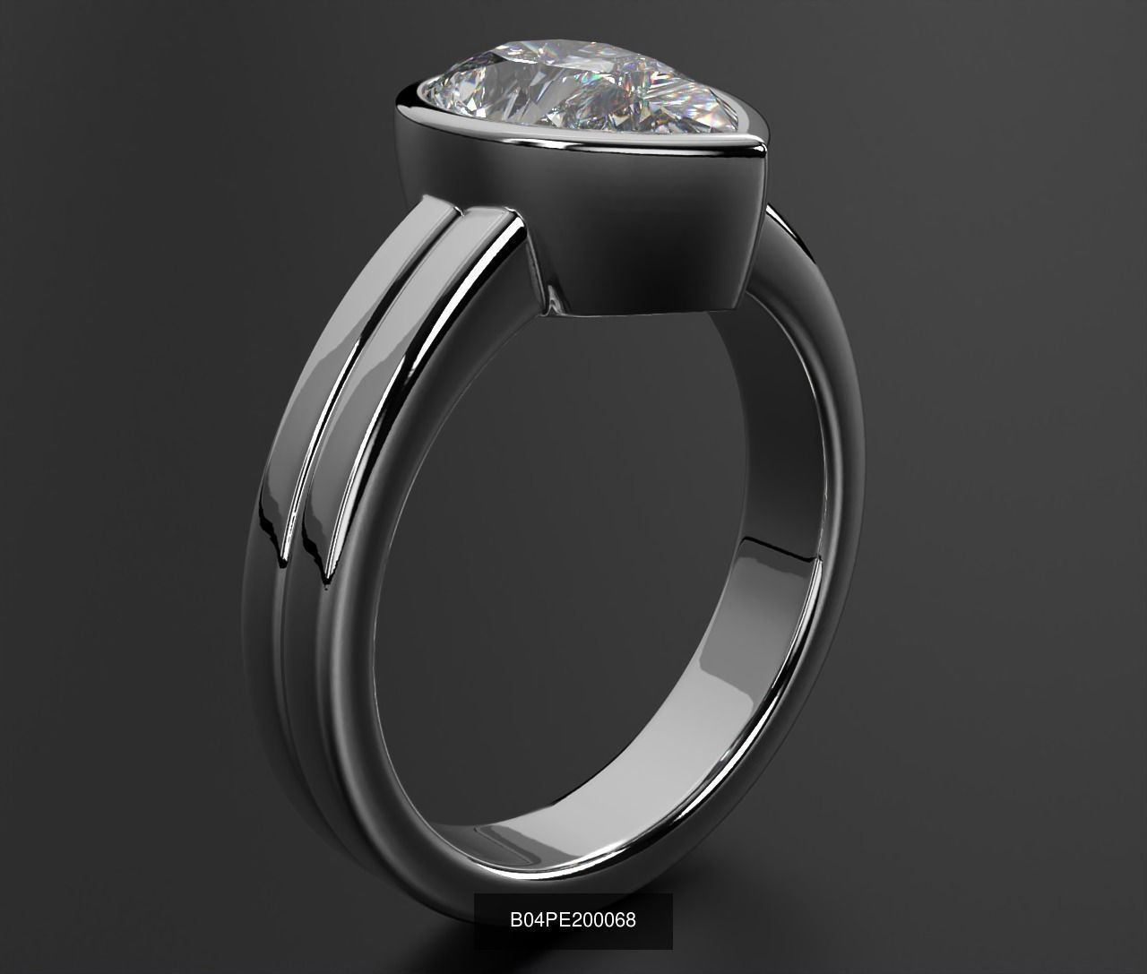 2024 B04 1-500 Engagement Rings 3D Model Collection-451 Files _221