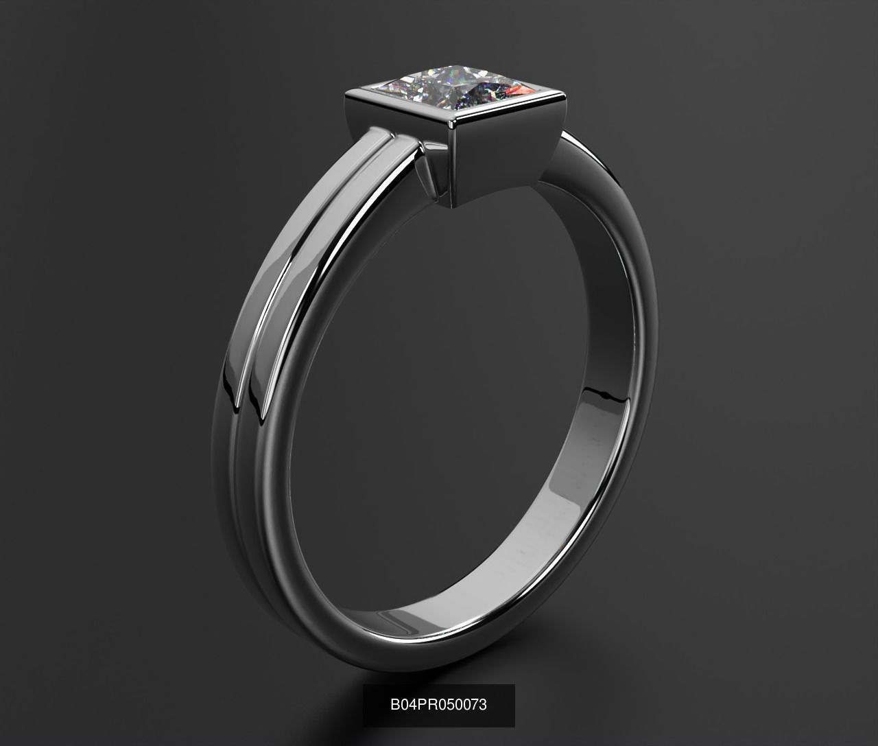 2024 B04 1-500 Engagement Rings 3D Model Collection-451 Files _196
