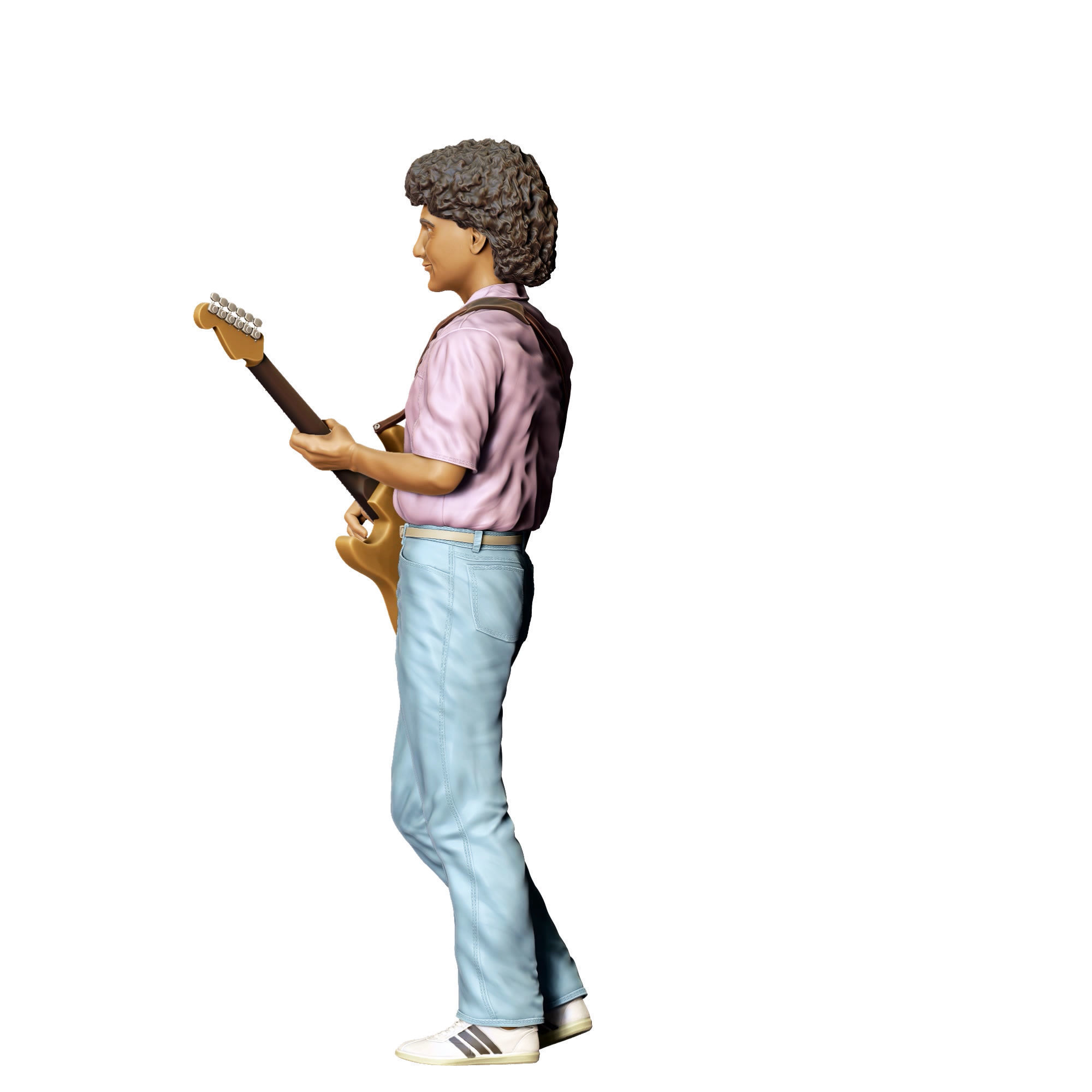 N3 Queen music band John Deacon 3D print model_17