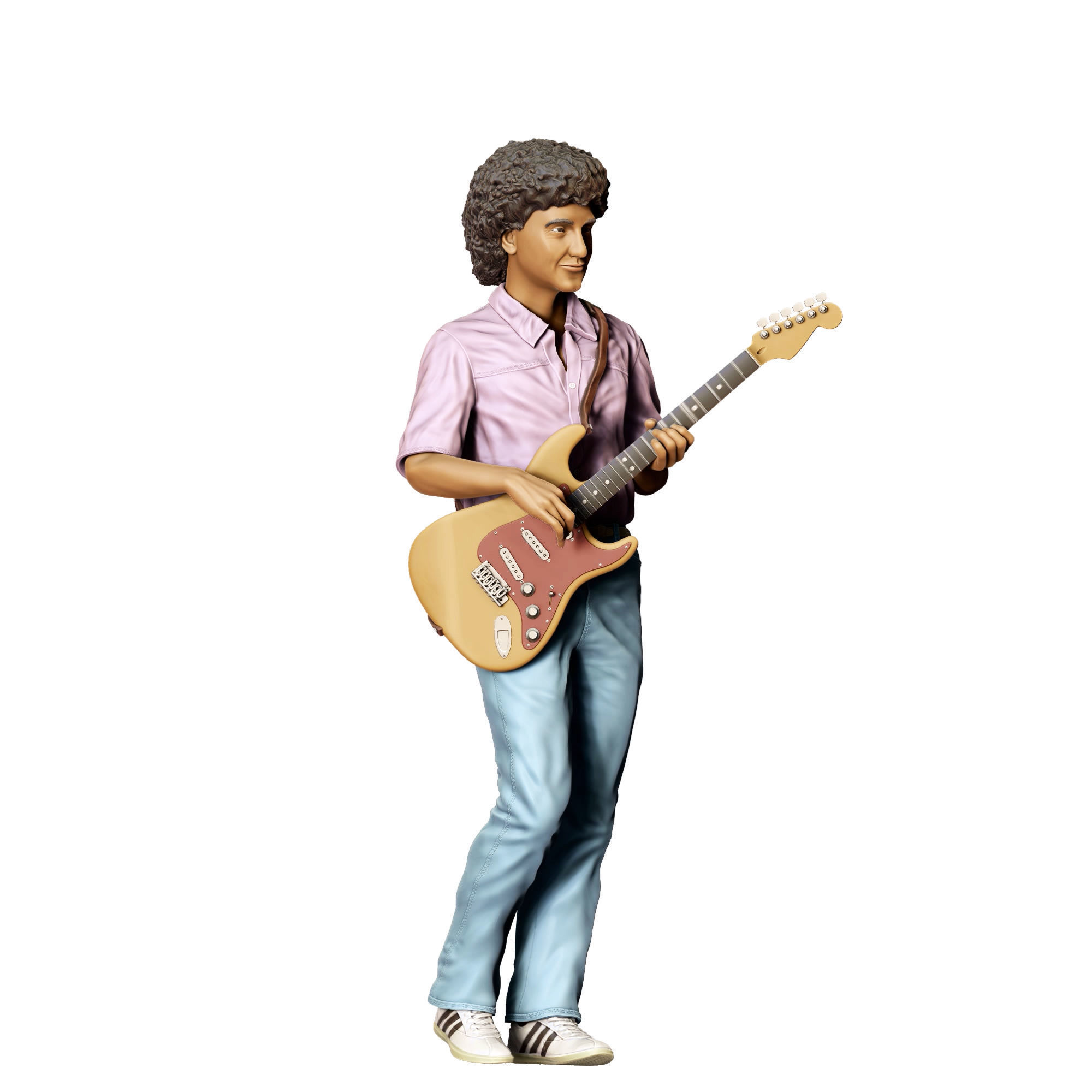 N3 Queen music band John Deacon 3D print model_2