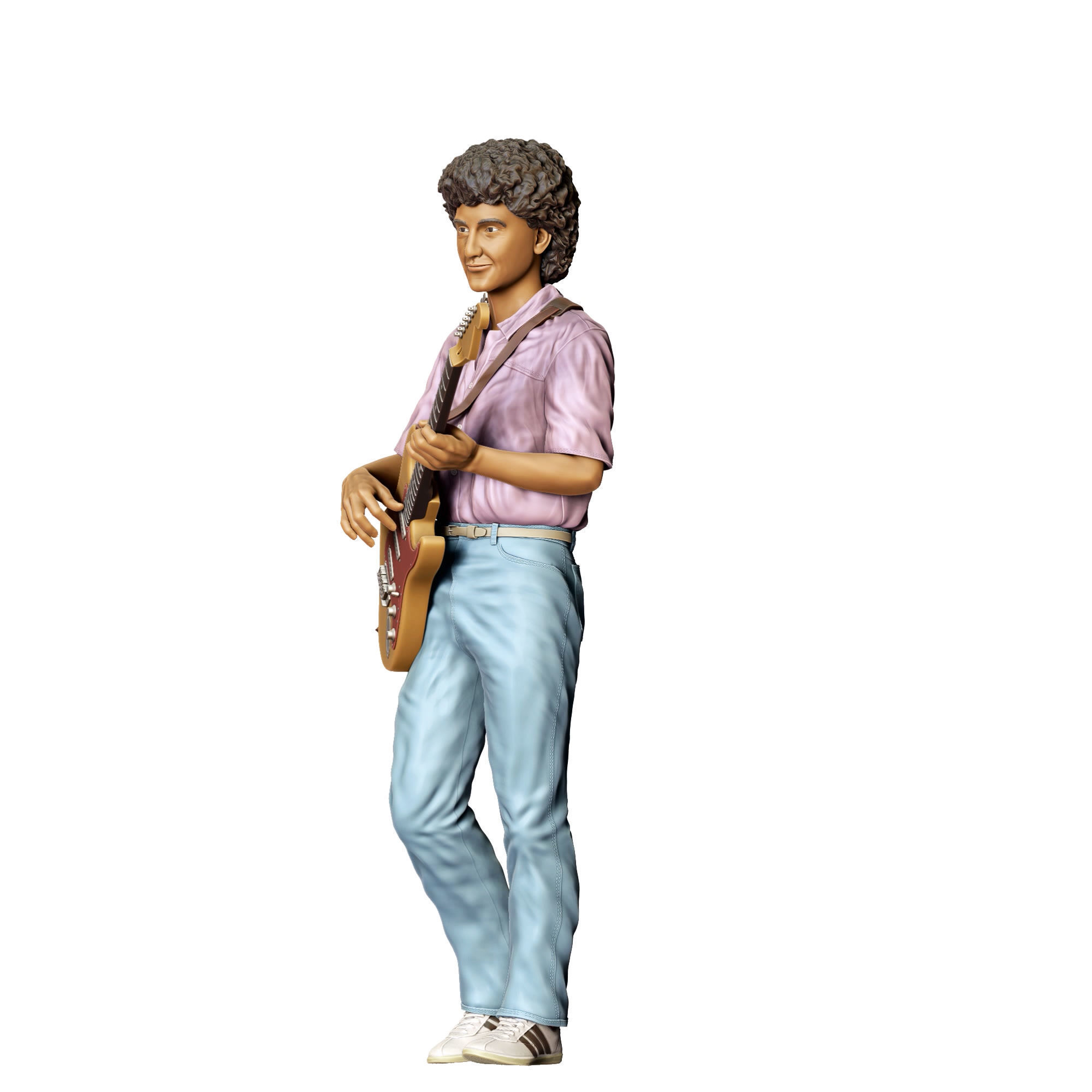 N3 Queen music band John Deacon 3D print model_21