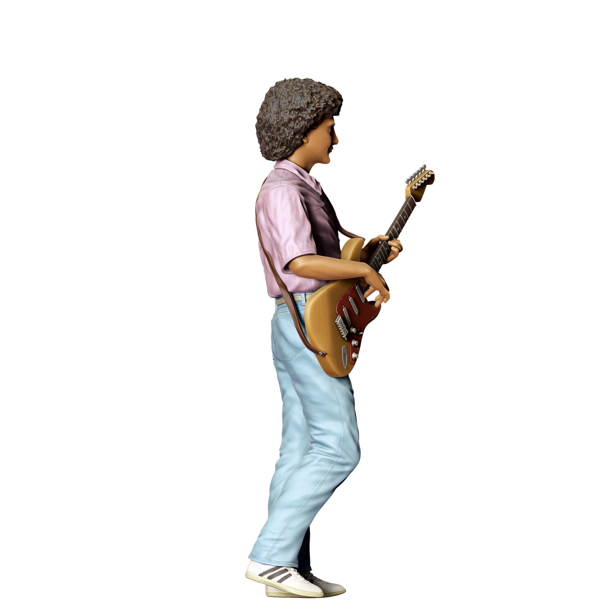 N3 Queen music band John Deacon 3D print model_6
