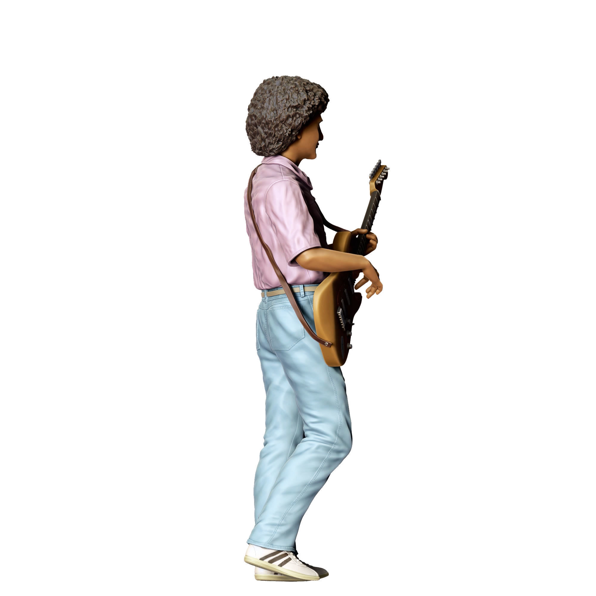 N3 Queen music band John Deacon 3D print model_7