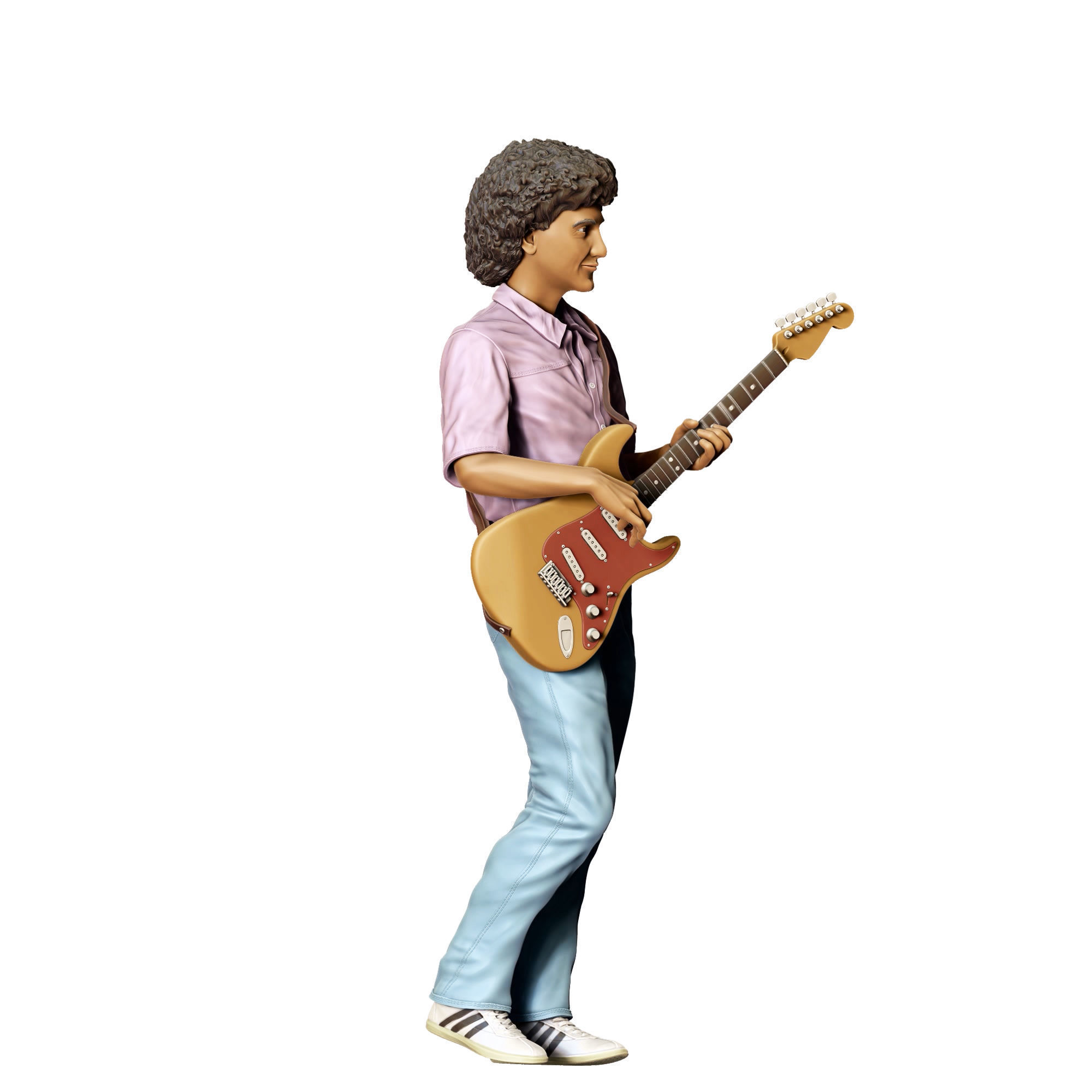 N3 Queen music band John Deacon 3D print model_4