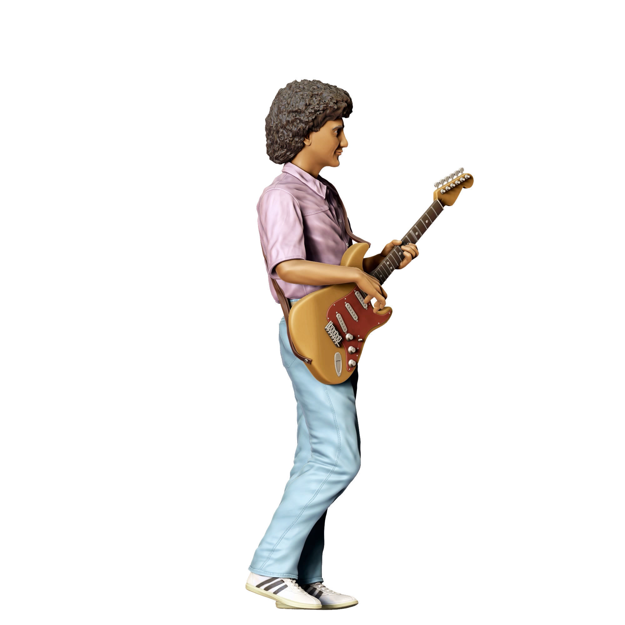 N3 Queen music band John Deacon 3D print model_5