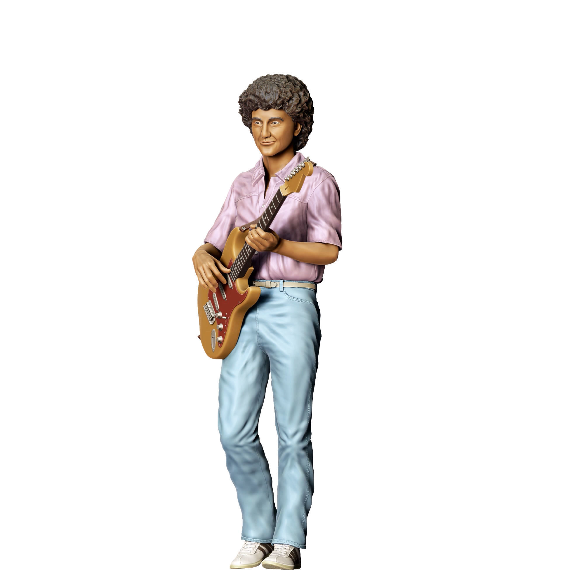 N3 Queen music band John Deacon 3D print model_22