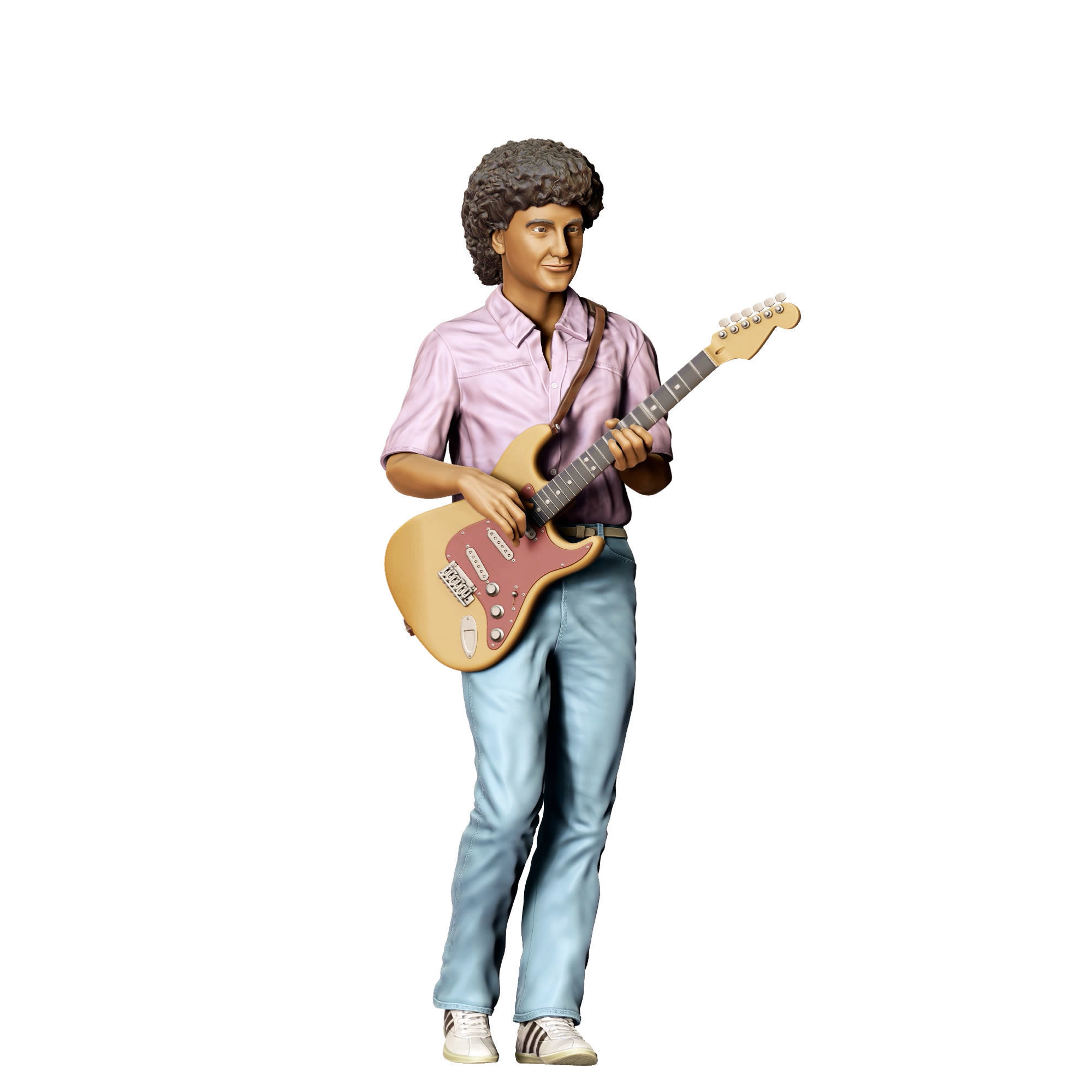N3 Queen music band John Deacon 3D print model_1