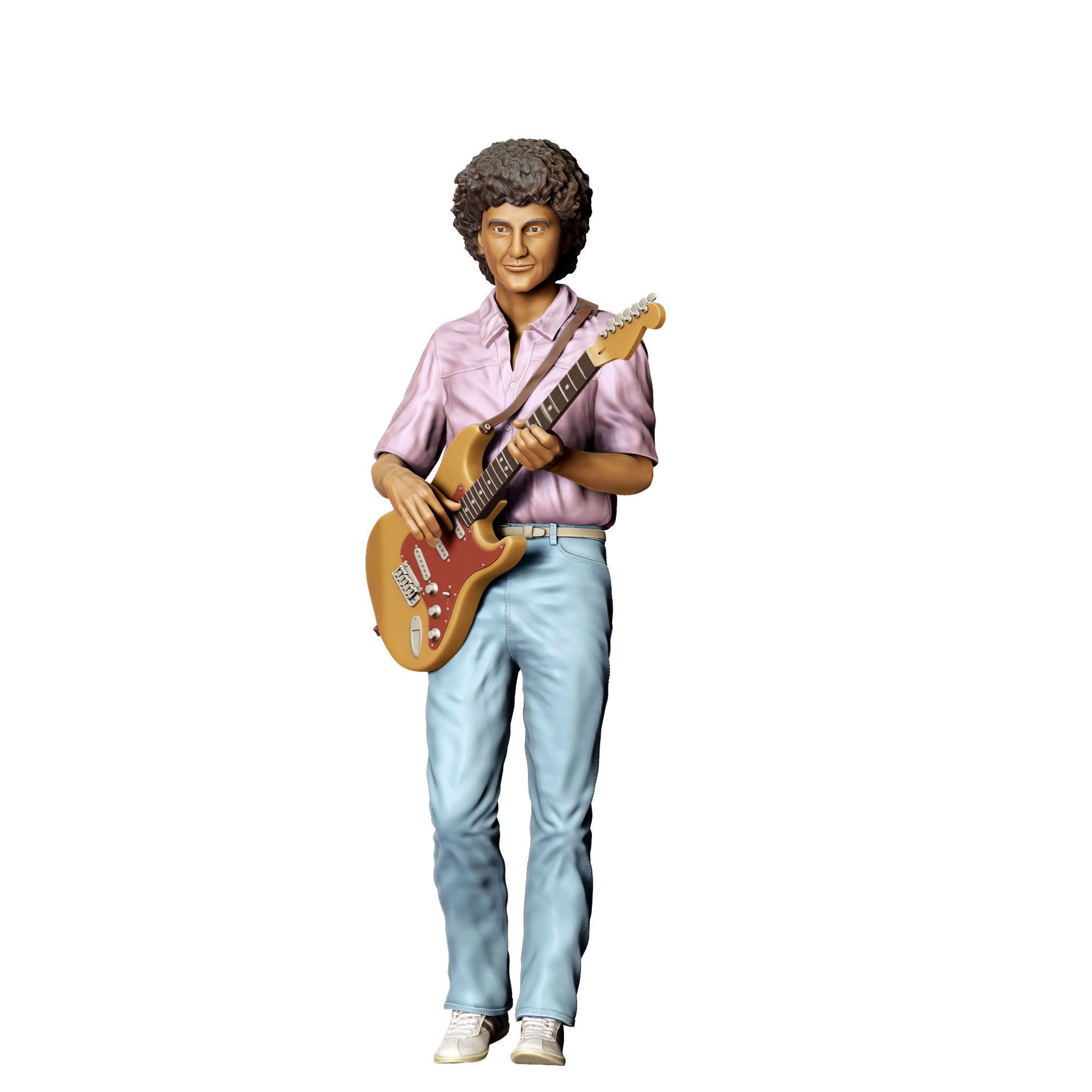 N3 Queen music band John Deacon 3D print model_23
