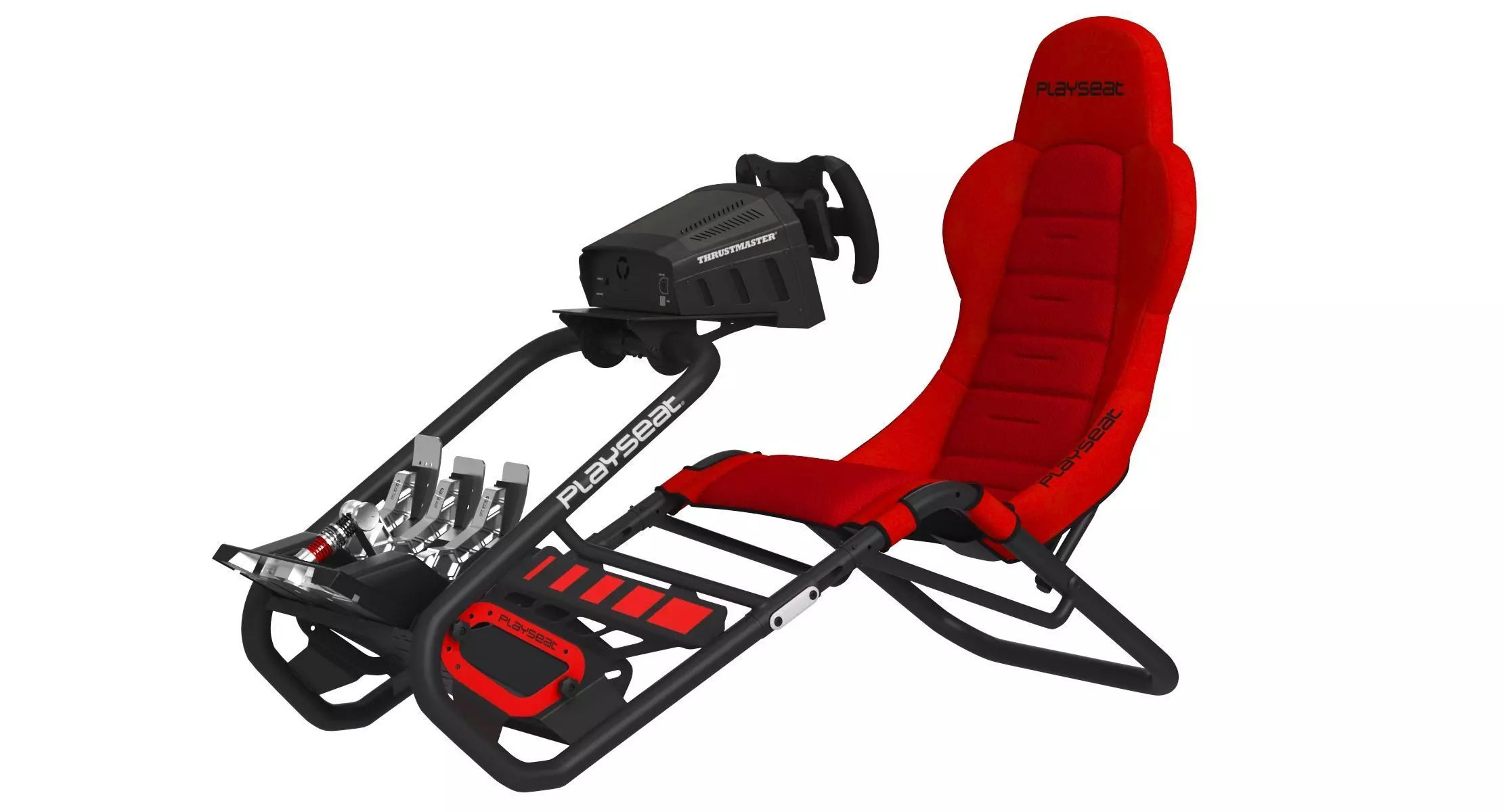 Playseat Trophy Red Racing Simulator Seat 3D model