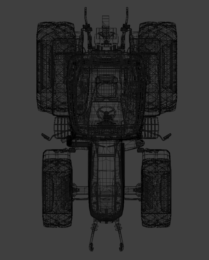 Tractor 3D model_11