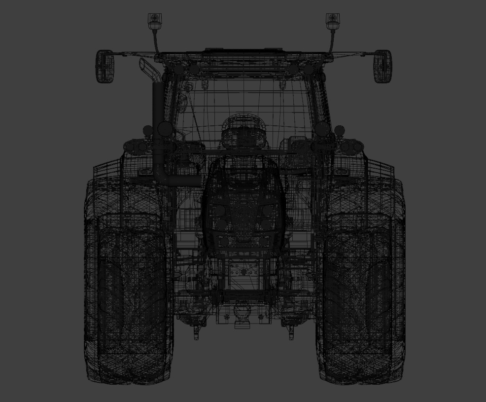 Tractor 3D model_10