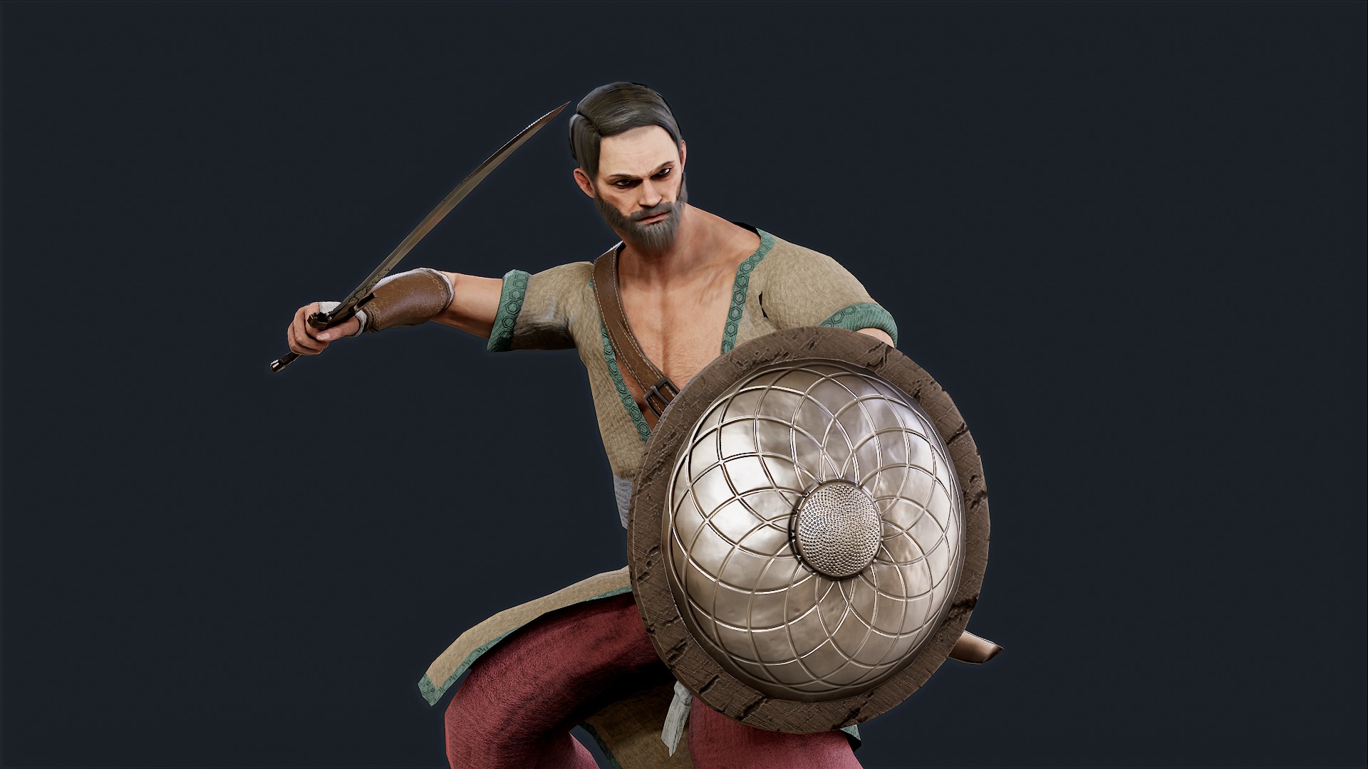 PERSIAN R 5  Low-poly 3D model_6