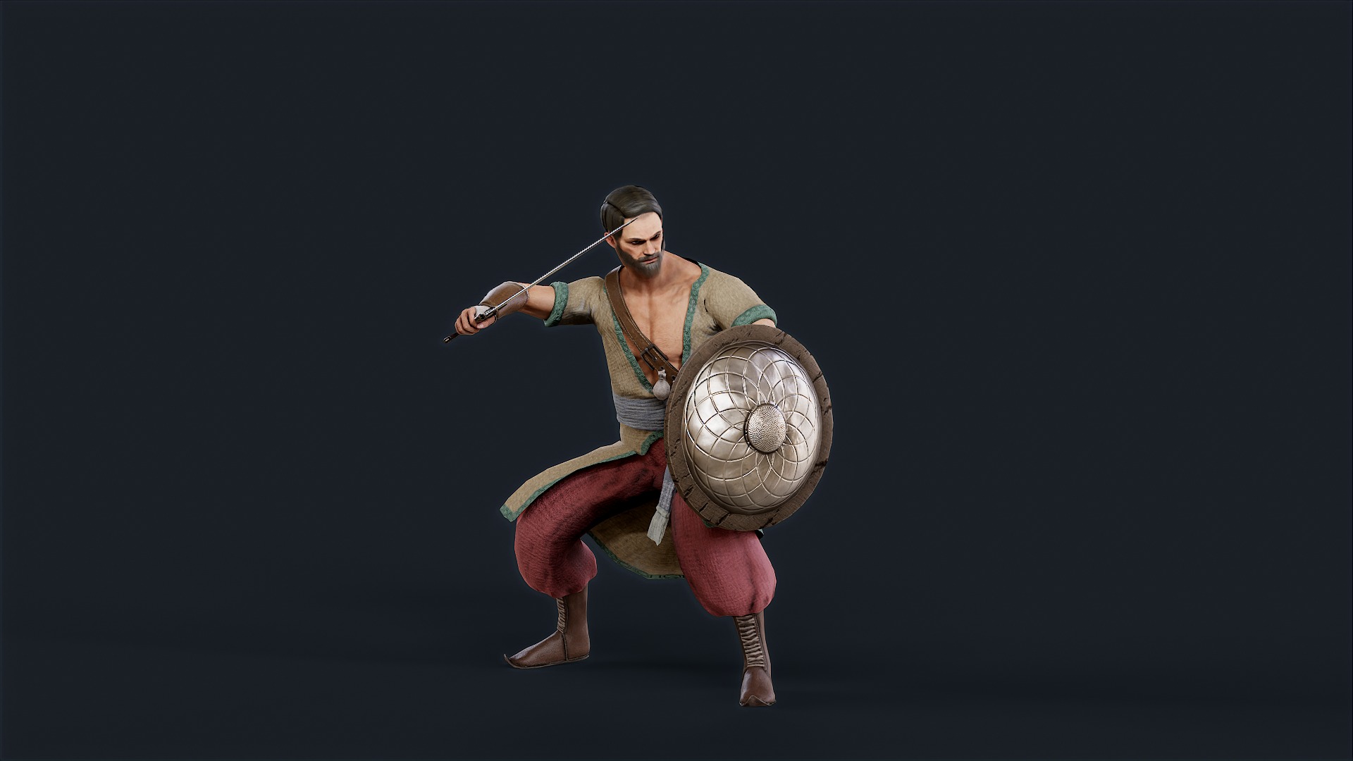 PERSIAN R 5  Low-poly 3D model_3