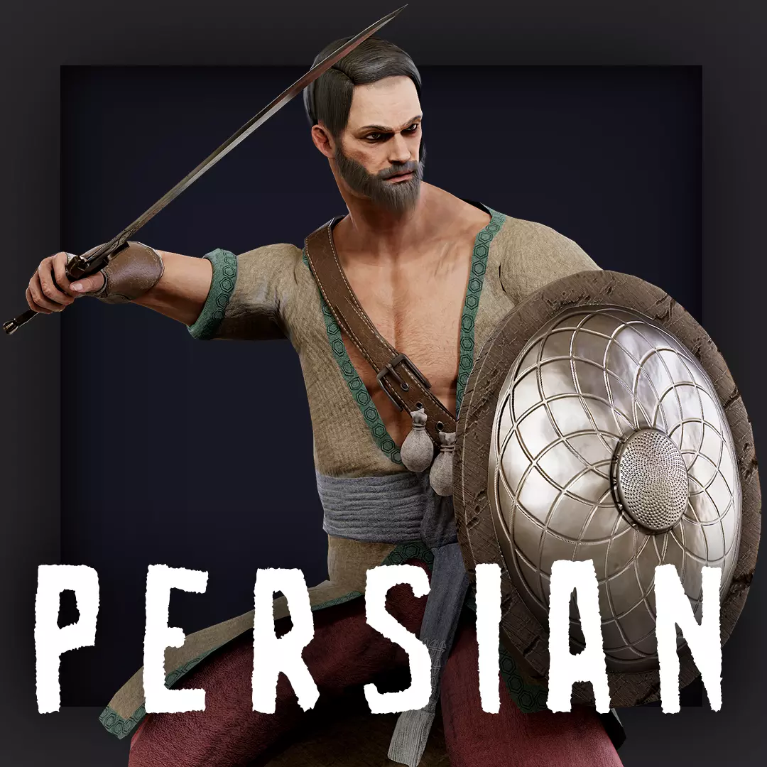 PERSIAN R 5  Low-poly 3D model_0