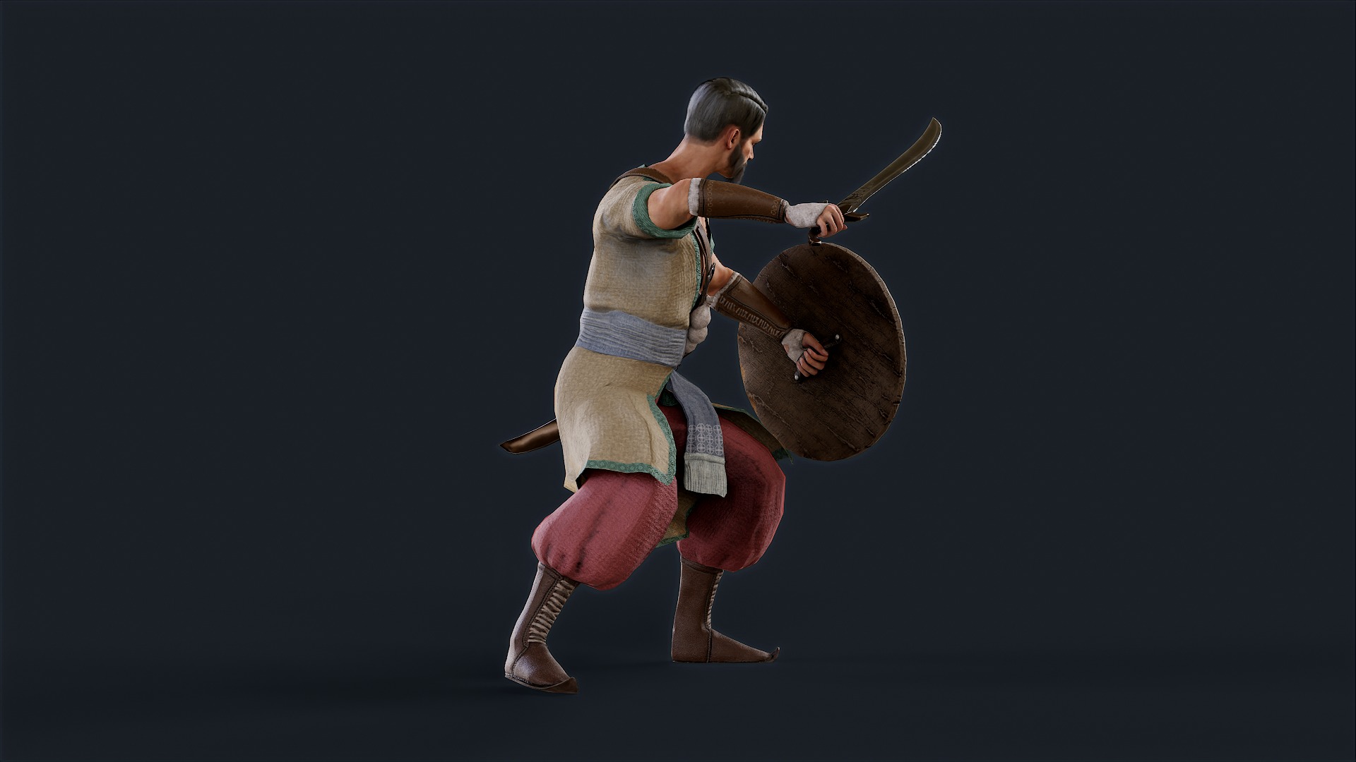 PERSIAN R 5  Low-poly 3D model_4