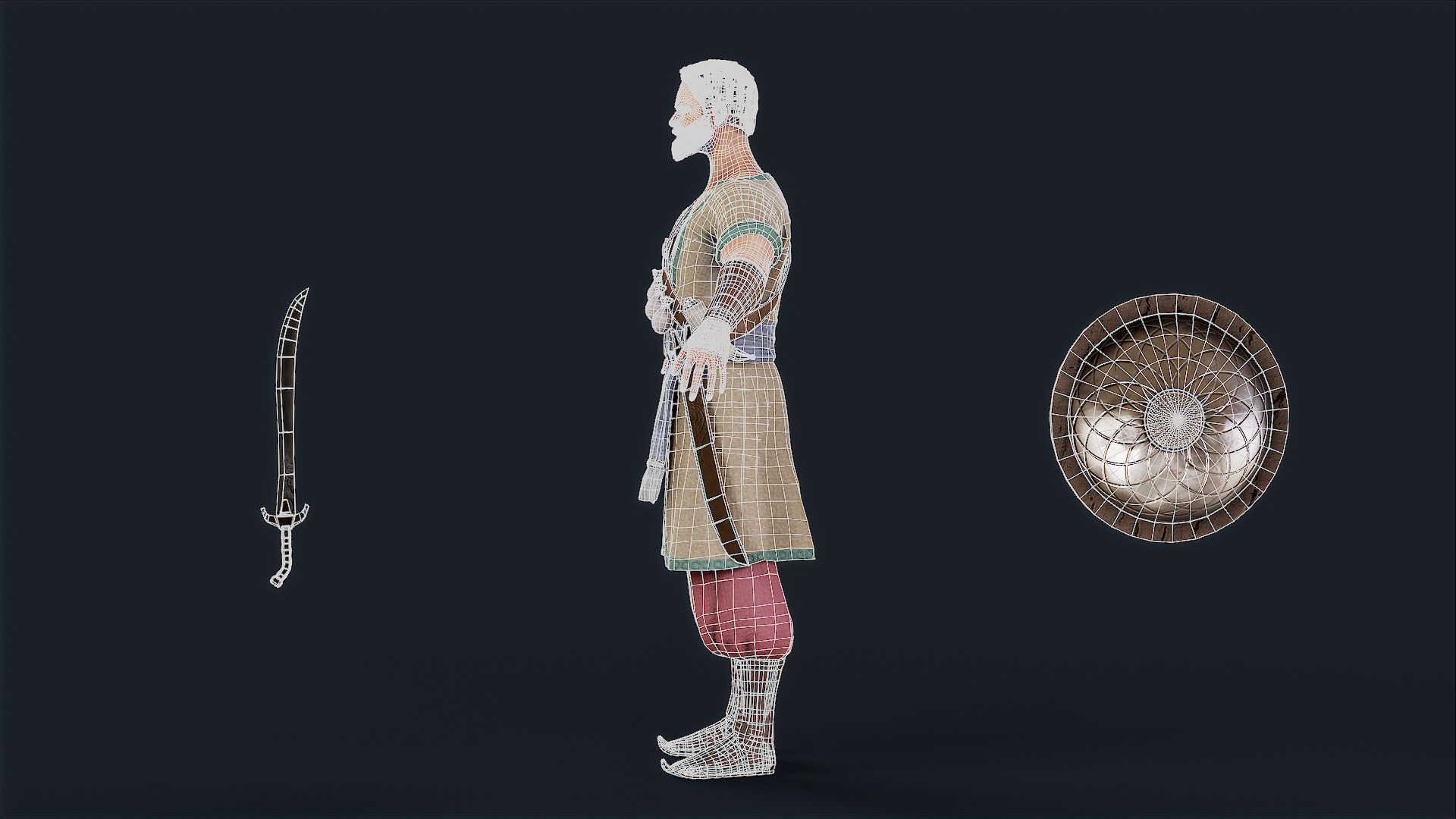 PERSIAN R 5  Low-poly 3D model_11