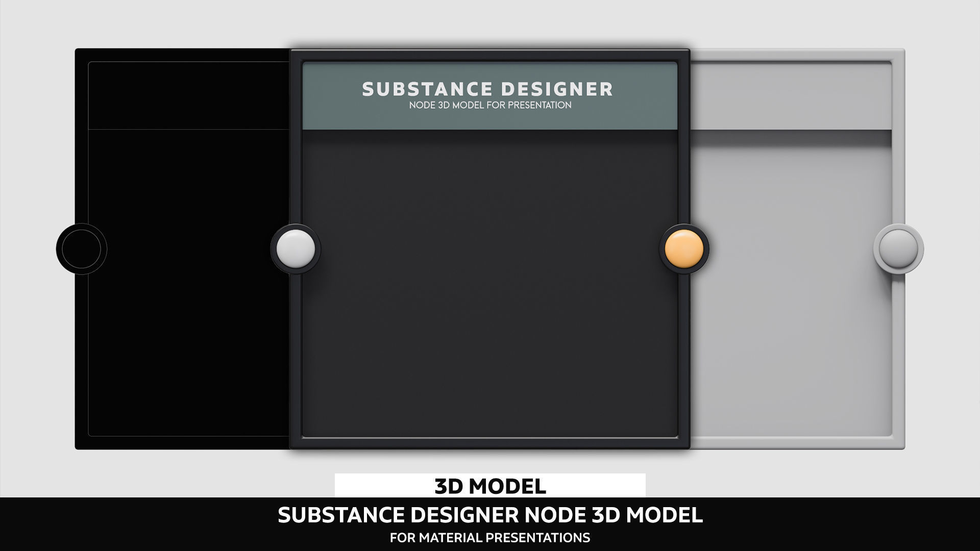 Substance Designer Node 3D Model Texture_1