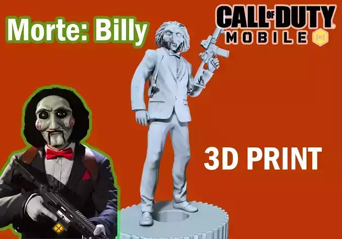 CALL OF DUTY - Morte Billy soldier skin - 3d Print 3D print model