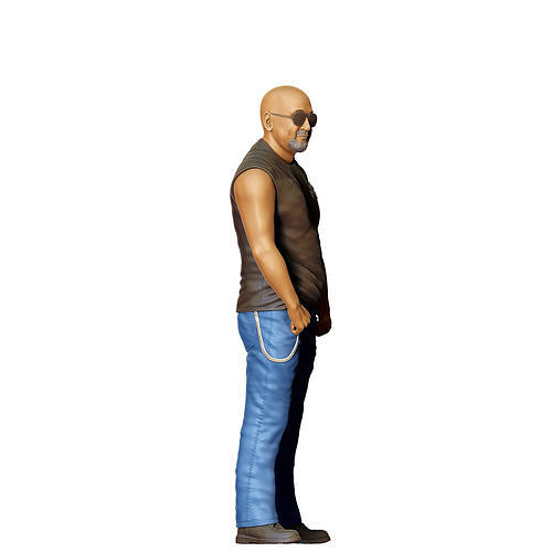N2 Counting Cars Kevin Mack 3D print model 6
