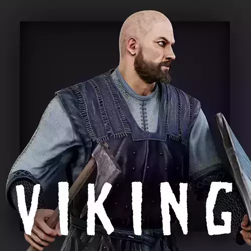 VIKING R 1 Low-poly 3D model
