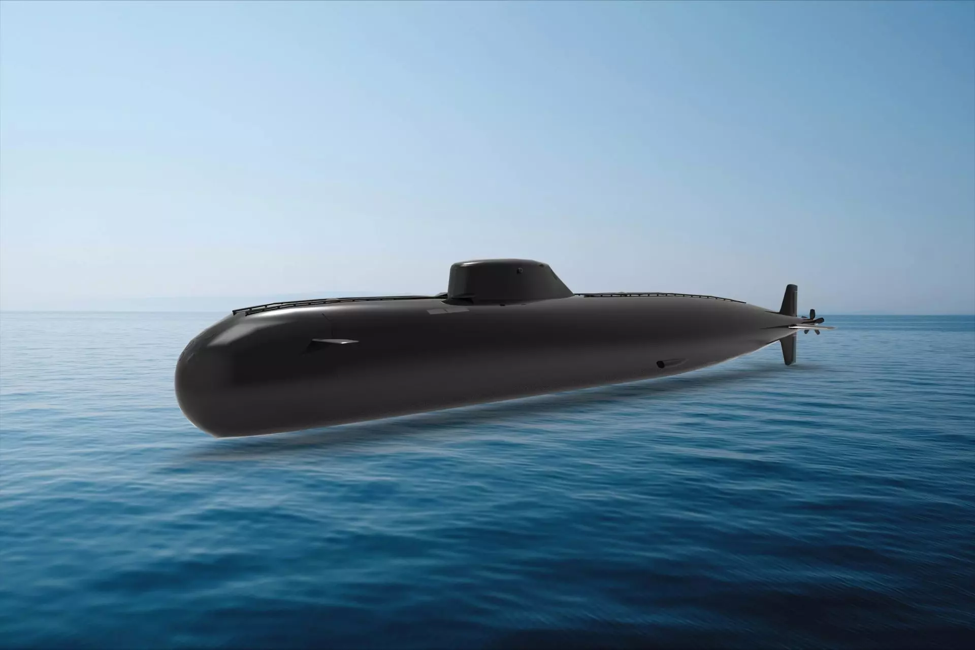 Charlie-class submarine 3D model_0