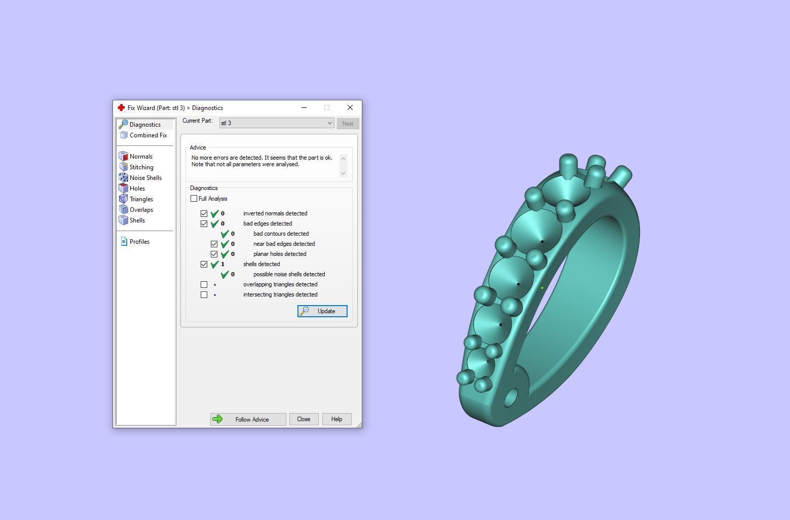 Gold N1203 3D print model_7
