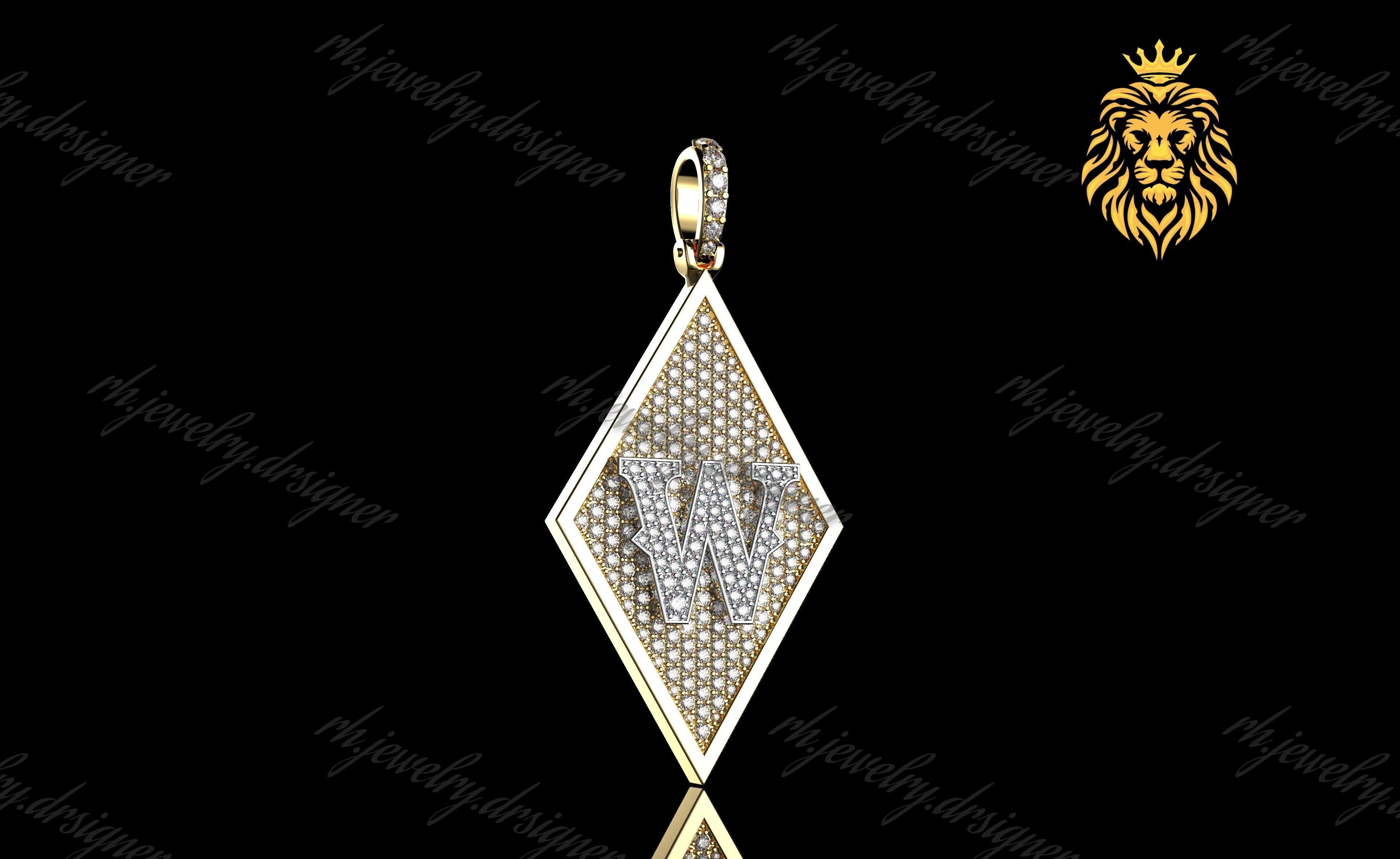 Gold N1203 3D print model_1