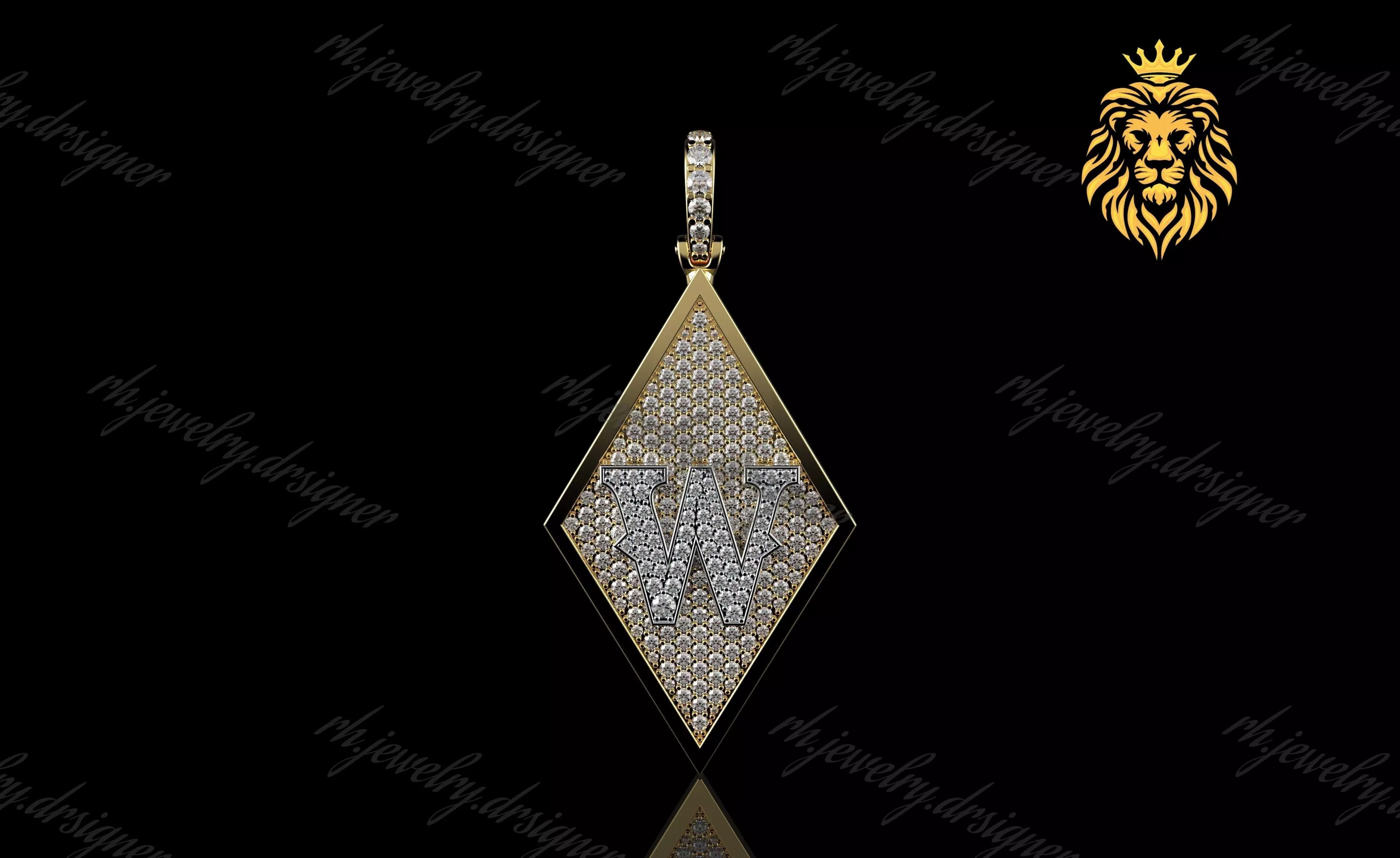 Gold N1203 3D print model_0