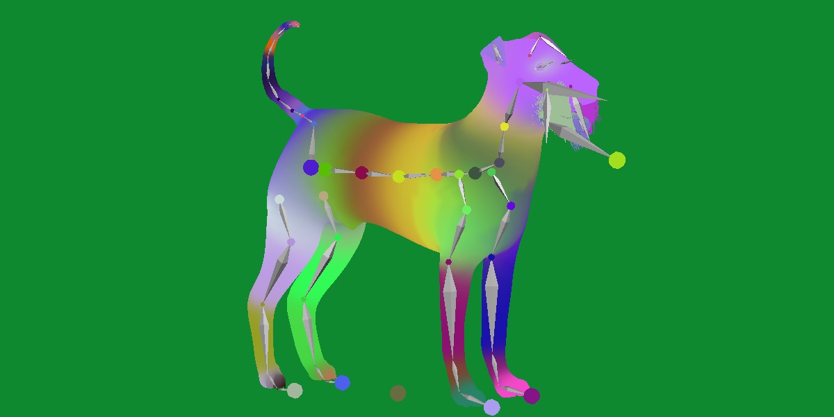 Airedale Terrier Dog Low-poly 3D model_32